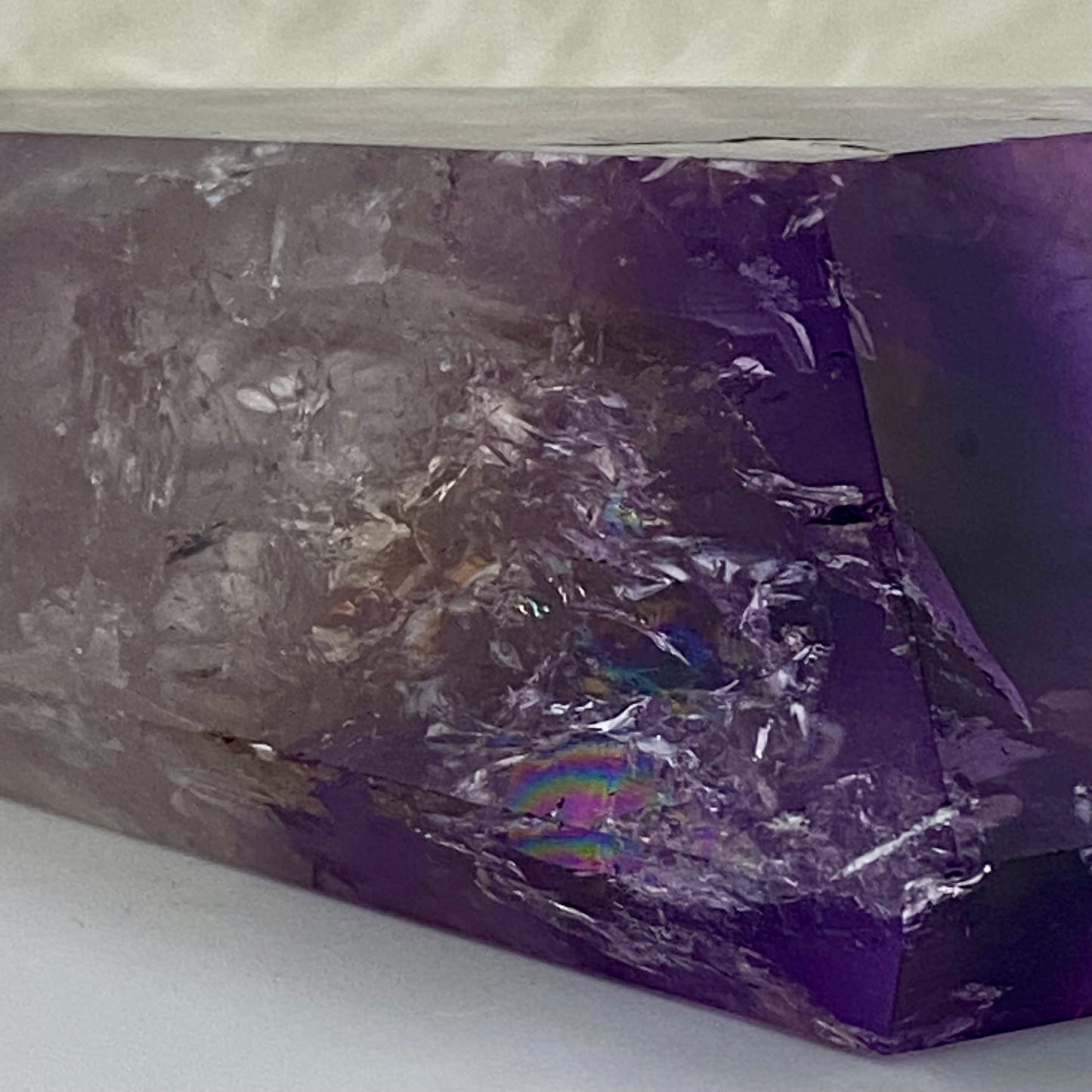 THE VIOLET OBELISK | Monumental Deep Purple Amethyst (6.75") AM-018