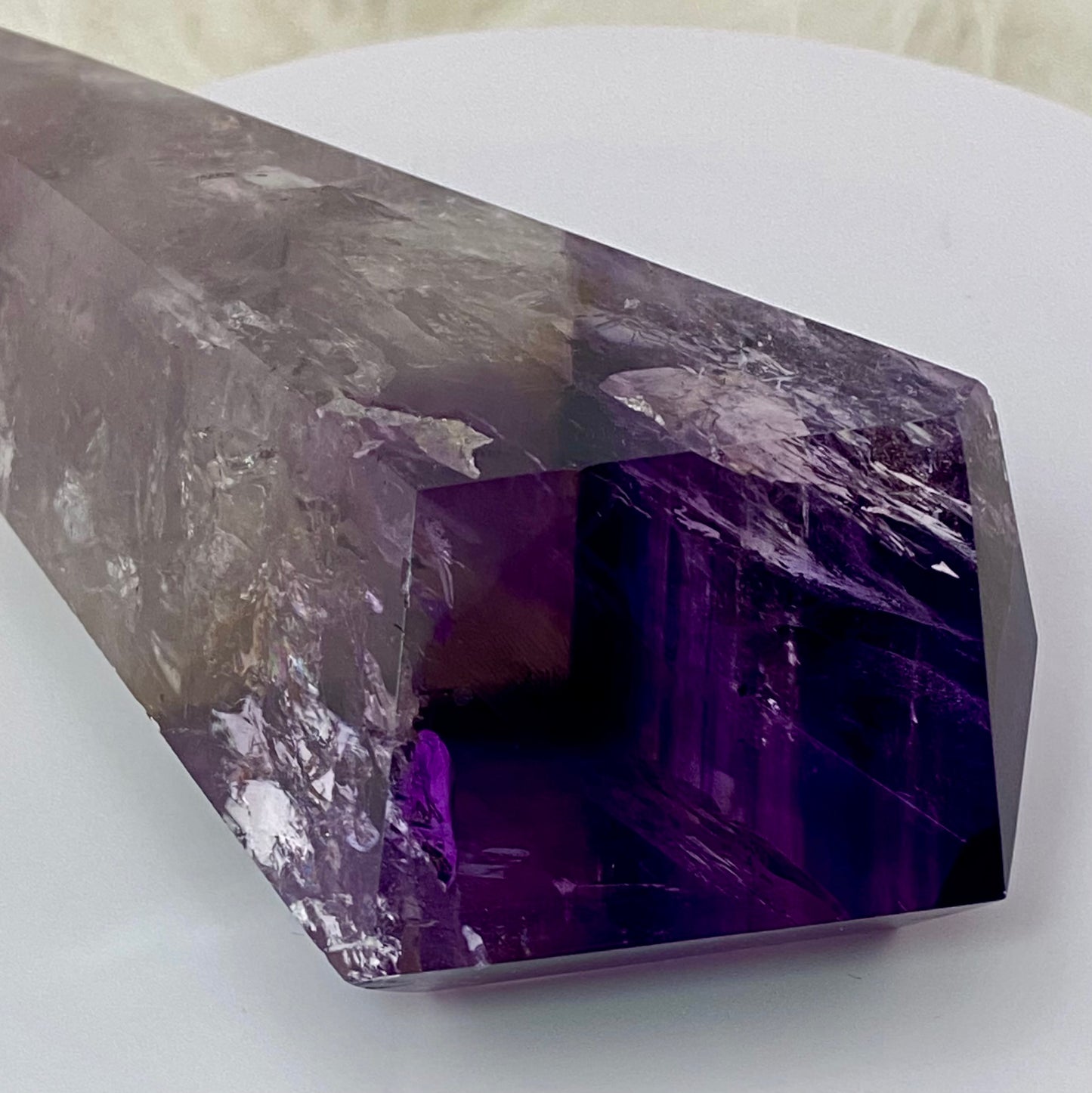 THE VIOLET OBELISK | Monumental Deep Purple Amethyst (6.75") AM-018