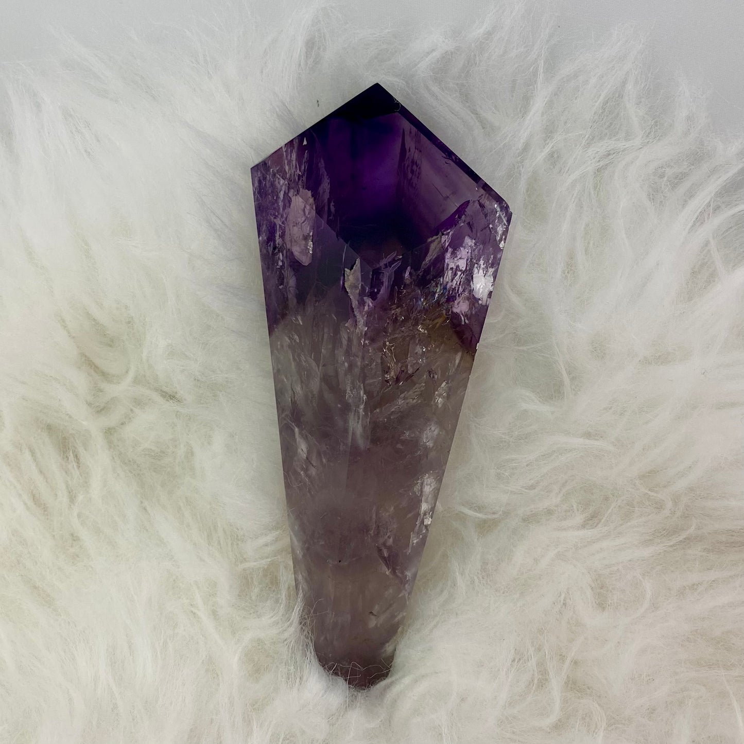 THE VIOLET OBELISK | Monumental Deep Purple Amethyst (6.75") AM-018