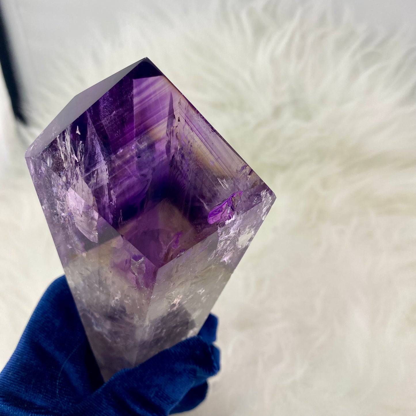 THE VIOLET OBELISK | Monumental Deep Purple Amethyst (6.75") AM-018