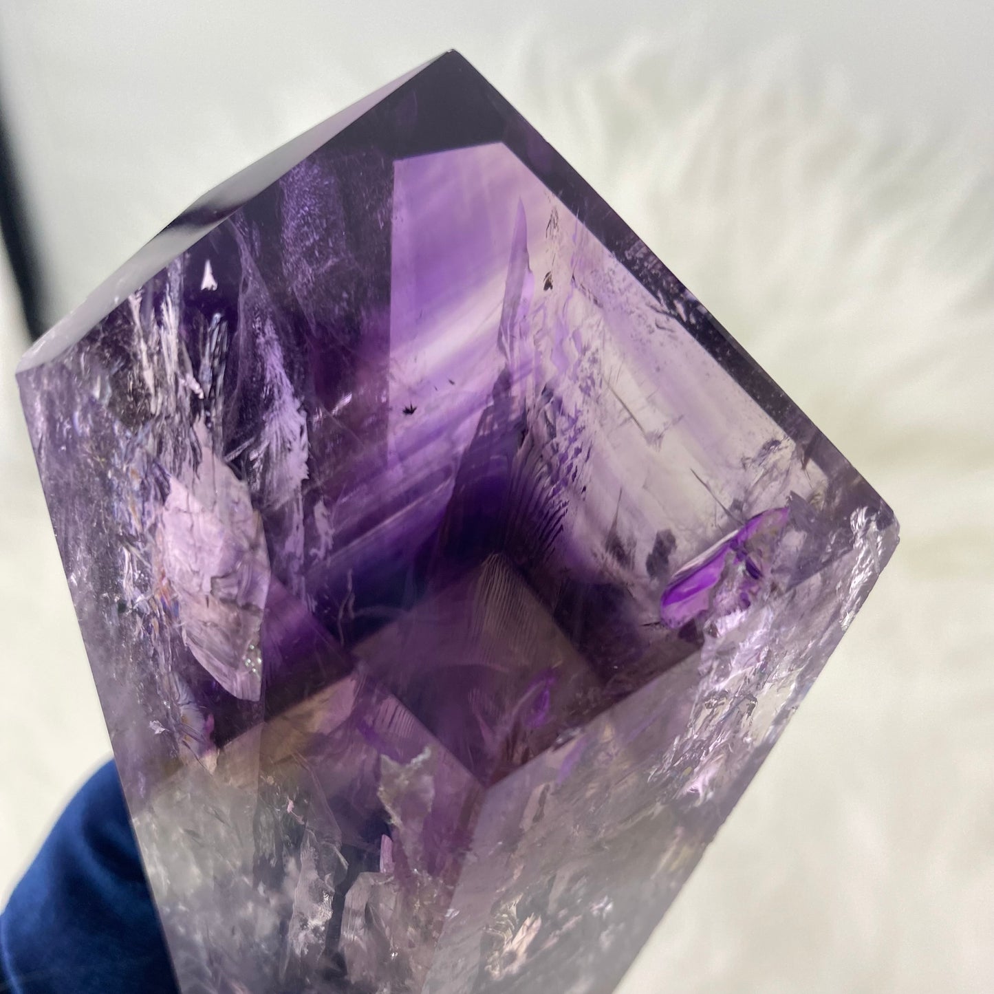 THE VIOLET OBELISK | Monumental Deep Purple Amethyst (6.75") AM-018