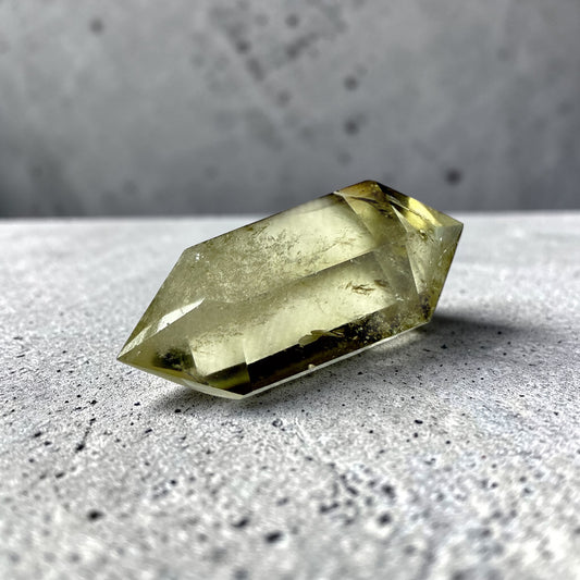 Natural Citrine Double Terminated Point 天然シトリン Wポイント 57mm #CI-105