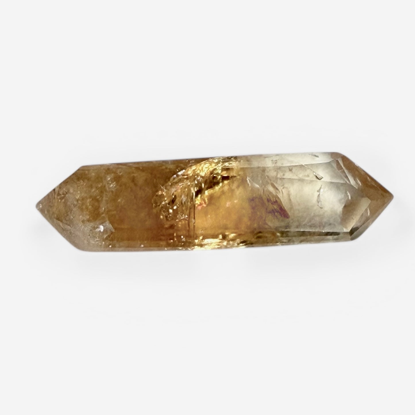 Citrine Rainbow Mini Point (Double Polished)シトリン・レインボー・ミニポイント 41mm #CI-108