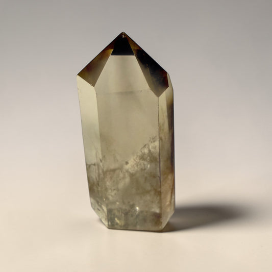 Smoky Citrine Polished Tower Point スモーキーシトリン  タワーポイント84mm  #CI-109
