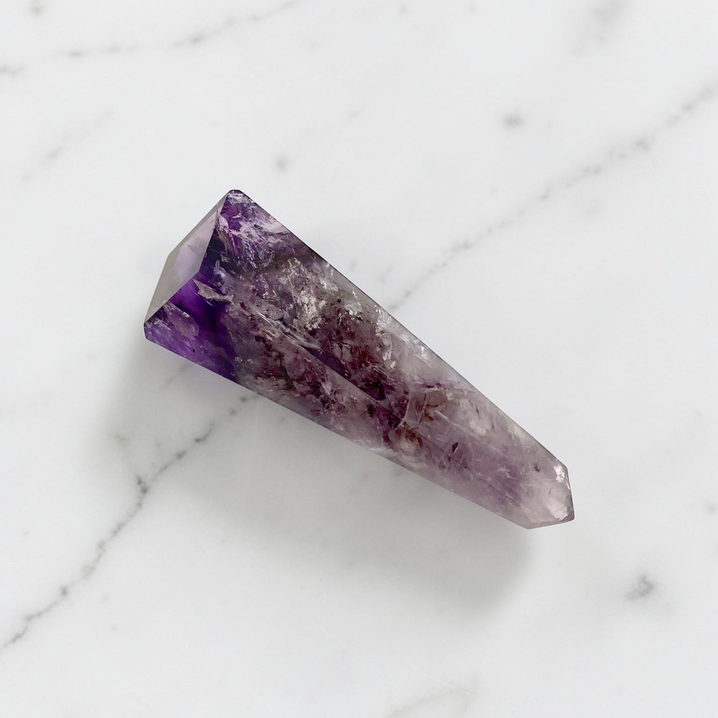 THE VIOLET OBELISK | Monumental Deep Purple Amethyst (6.75") AM-018