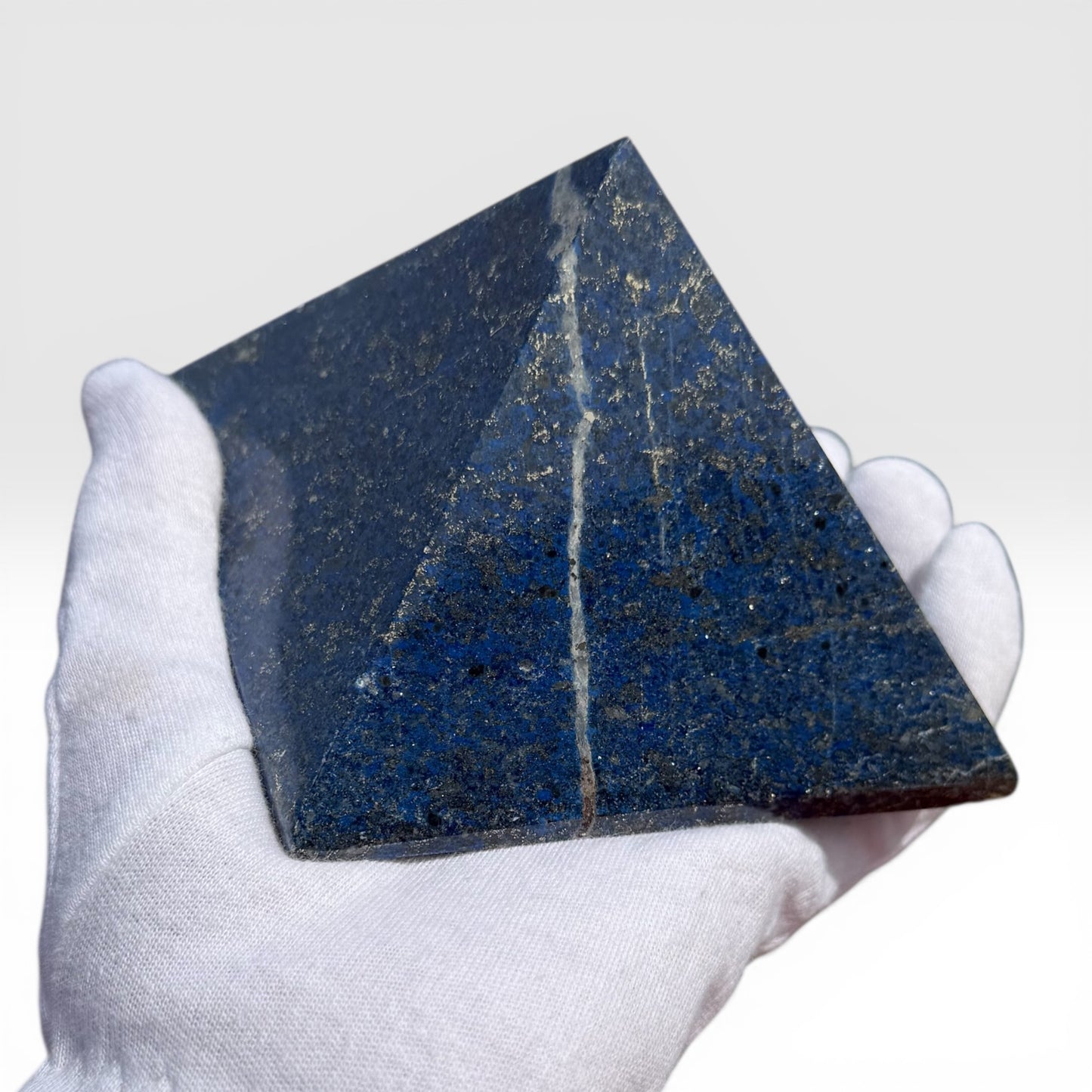 Lapis Lazuli Large Pyramid 73mm 810g #LA-117