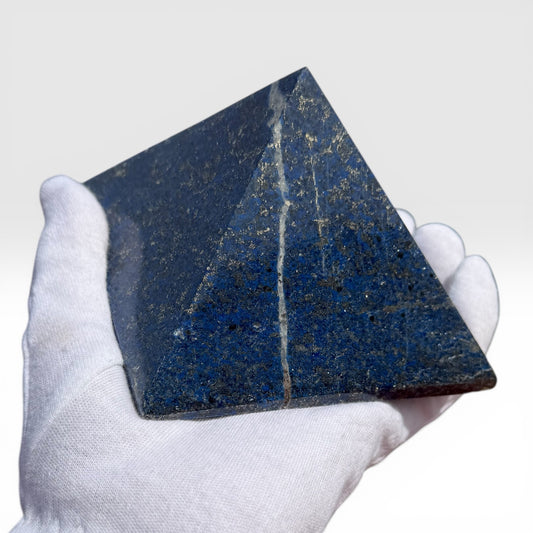 Lapis Lazuli Large Pyramid ラピスラズリ ラージ ピラミッド 73mm 810g #LA-117